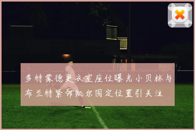 多特蒙德更衣室座位曝光小贝林与布兰特紧邻凯尔固定位置引关注