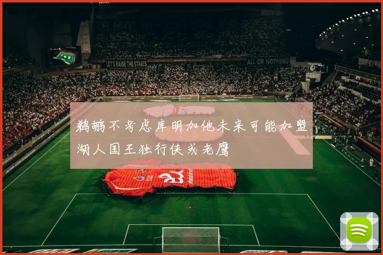 鹈鹕不考虑库明加他未来可能加盟湖人国王独行侠或老鹰